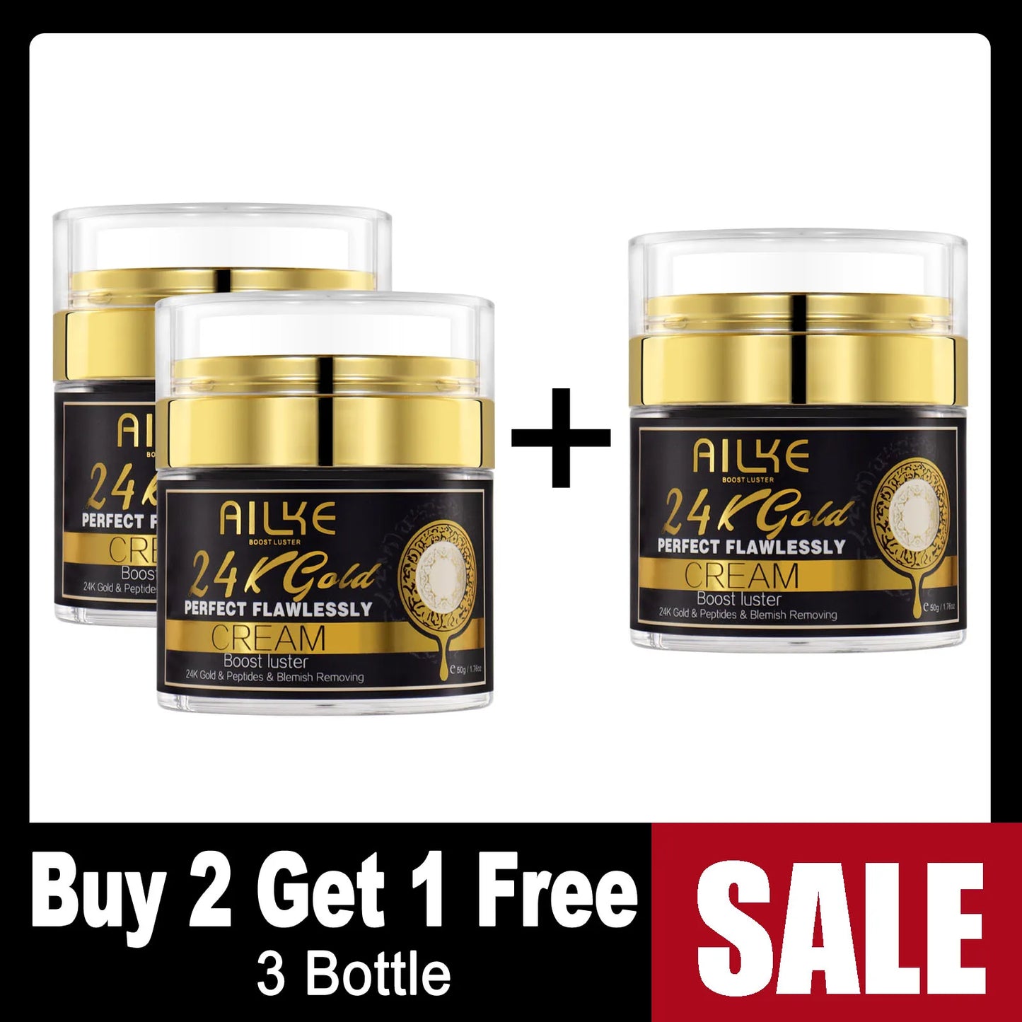 24k Gold Flawlessly Face Cream