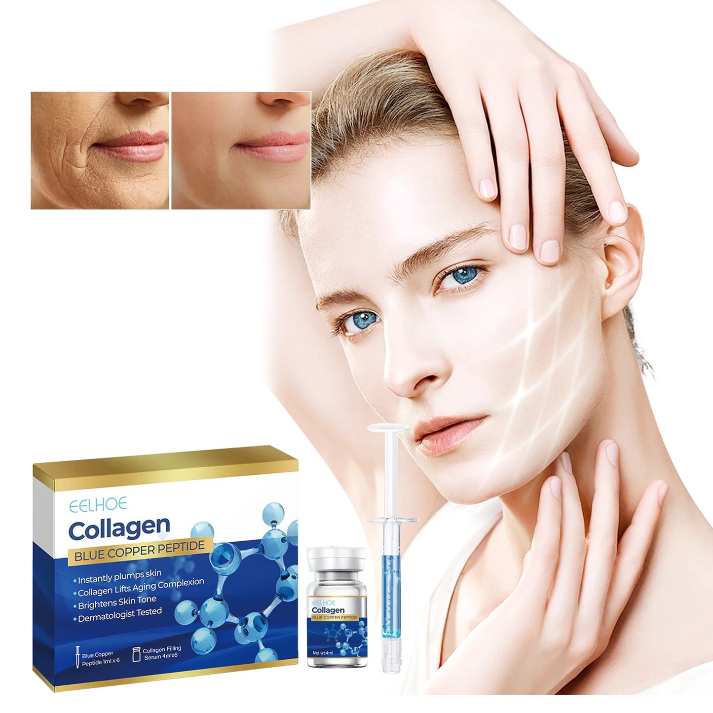 Blue Copper Peptide Essence Set