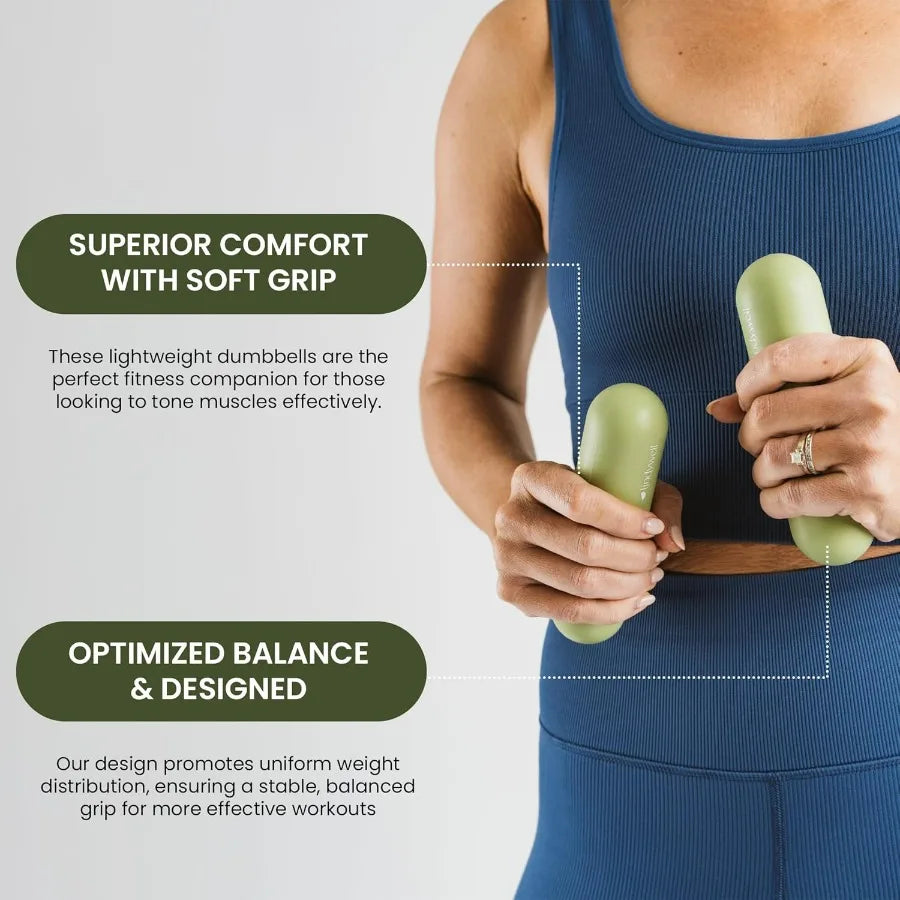 Soft Grip Hand Weights
