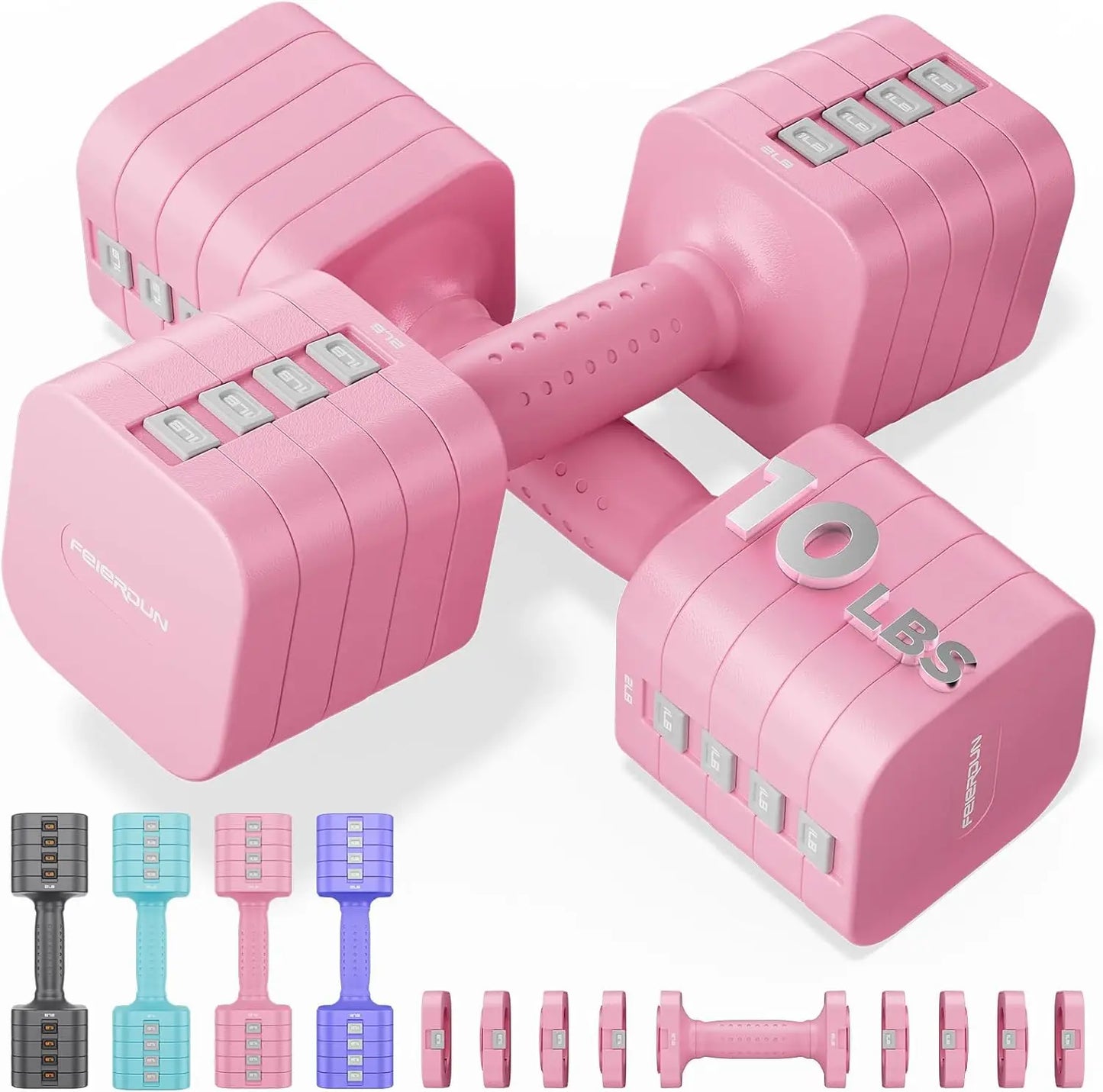 Adjustable Dumbbells Set