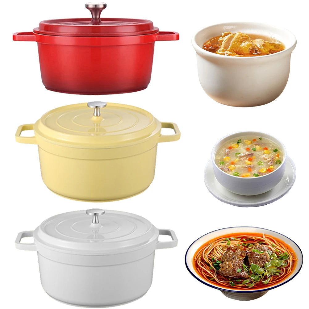 Nonstick Enameled Dutch Oven
