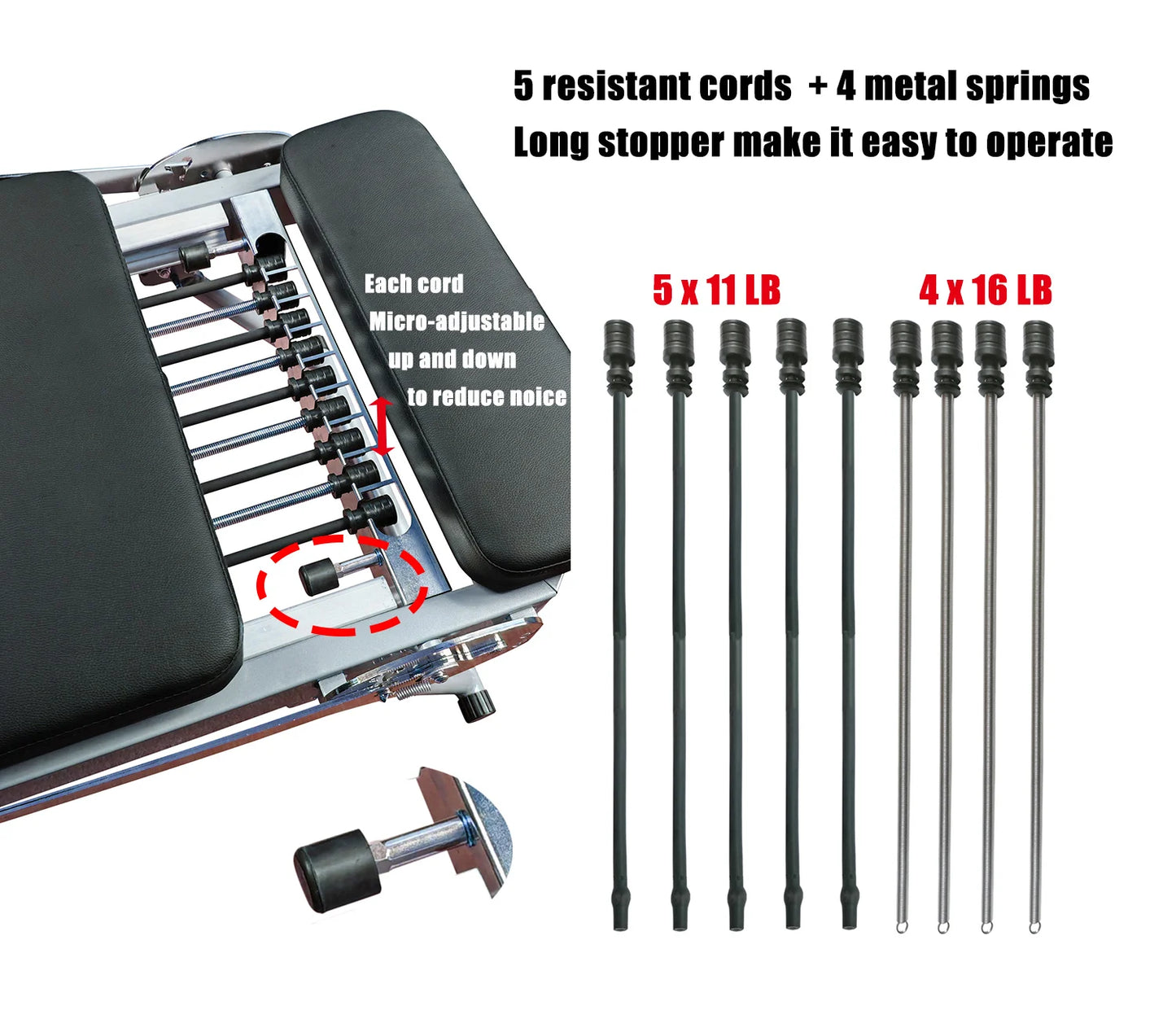 Foldable Home Pilates Machine