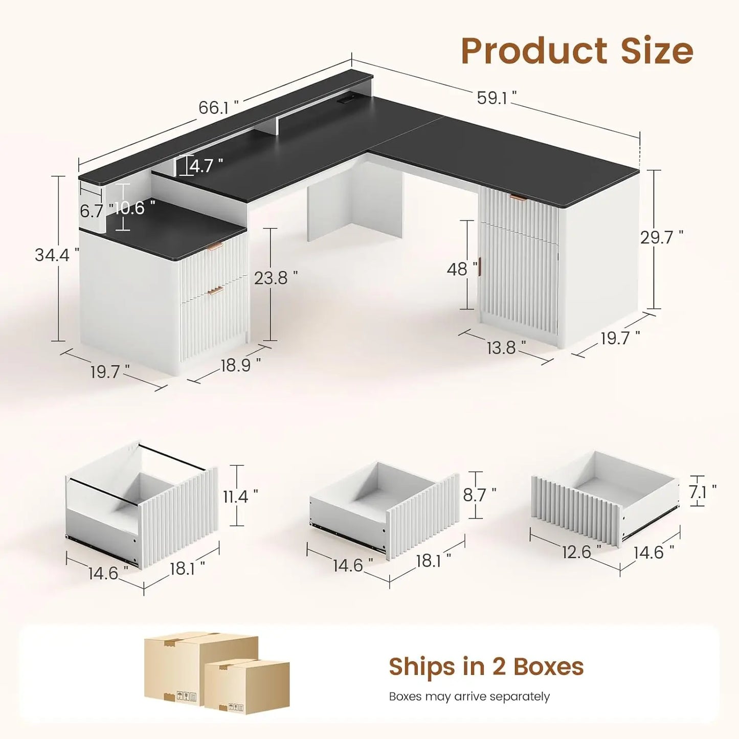 L Shaped Office Desk