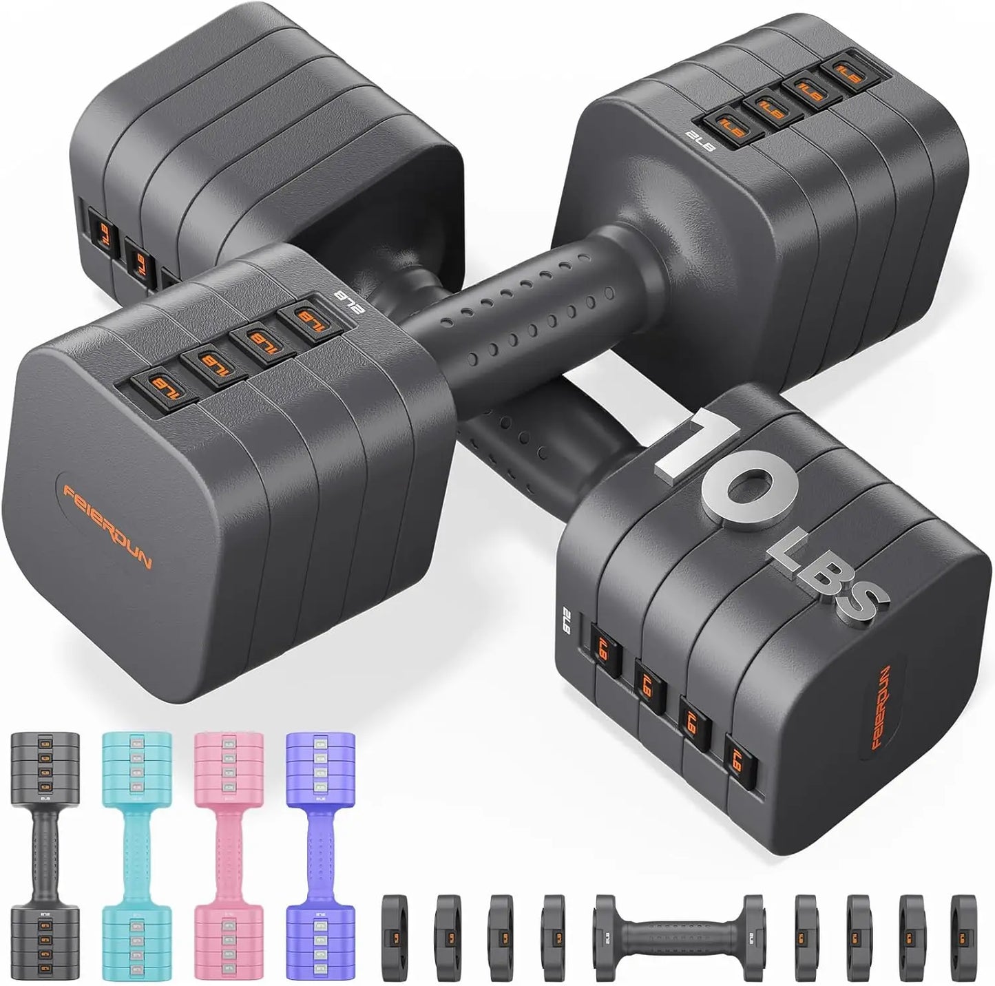 Adjustable Dumbbells Set