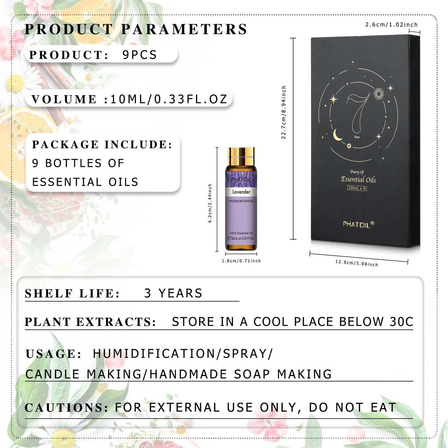 Essential Oils Gift Set