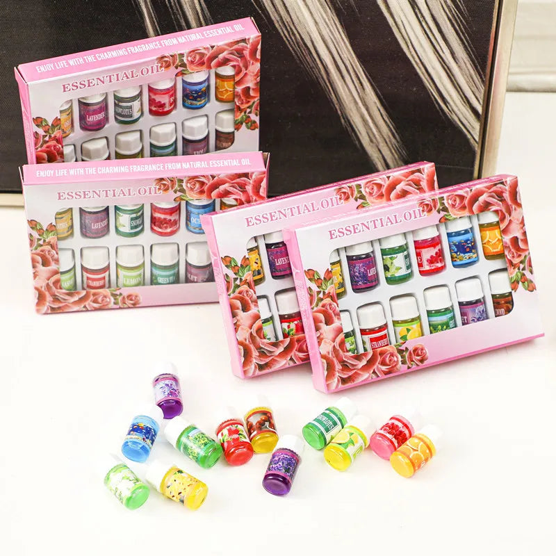 12 pcs Essential Oils Set