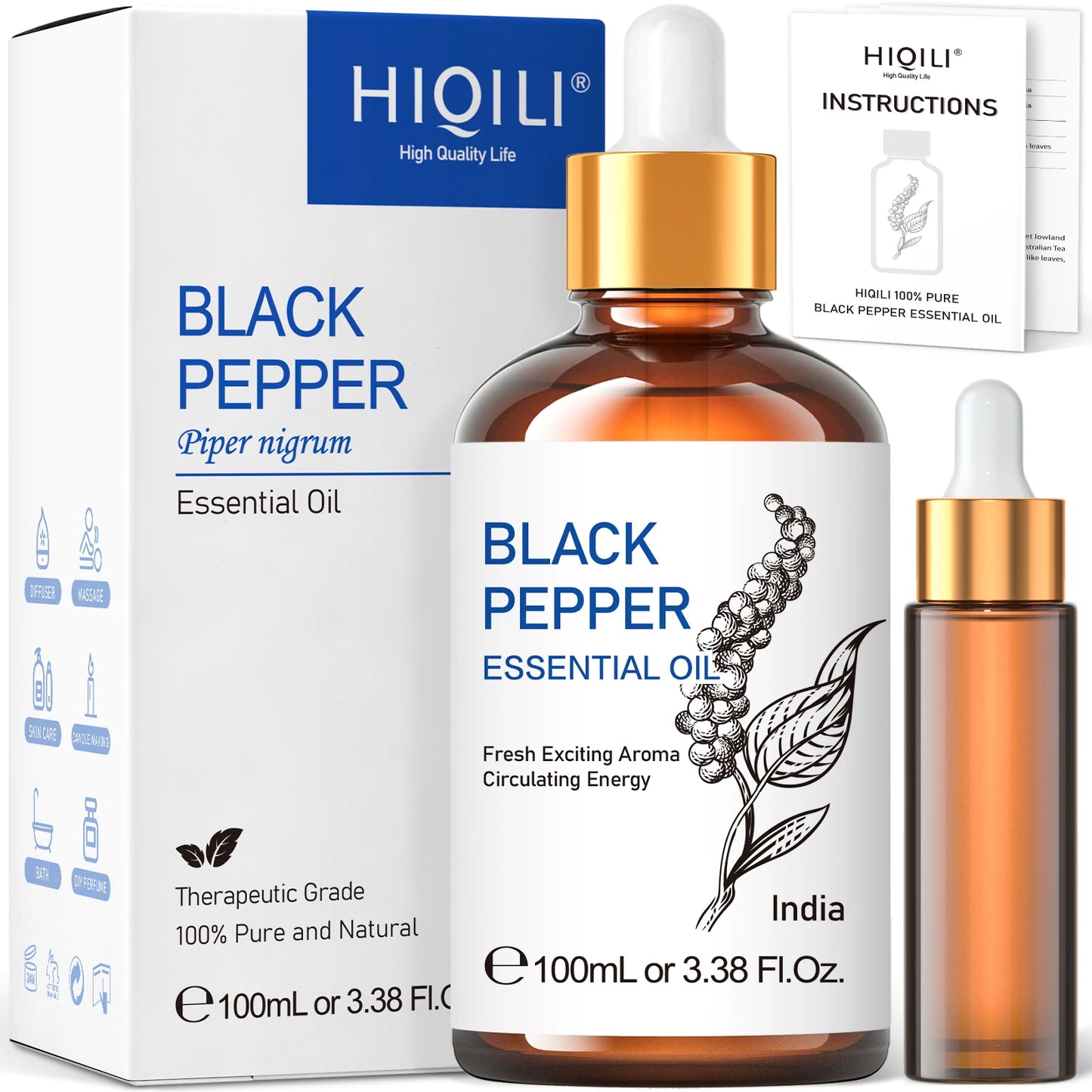 Black Pepper Essential Oils