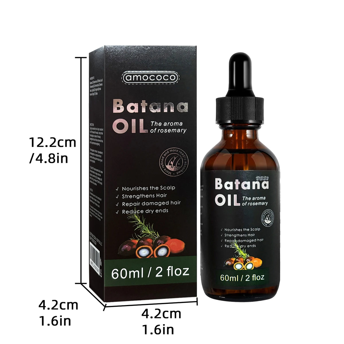 Batana Oil with Rosemary for Hair