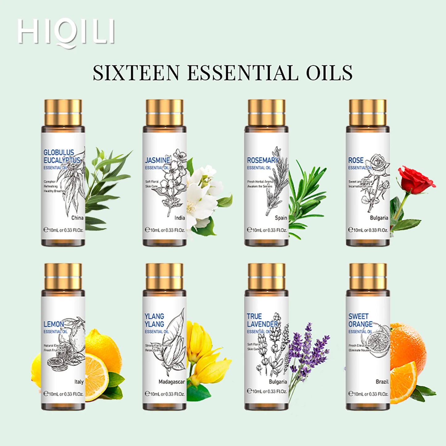 16pc Essential Oils Set