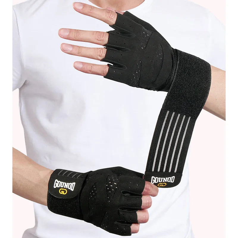 Weightlifting Gloves Wrist Support