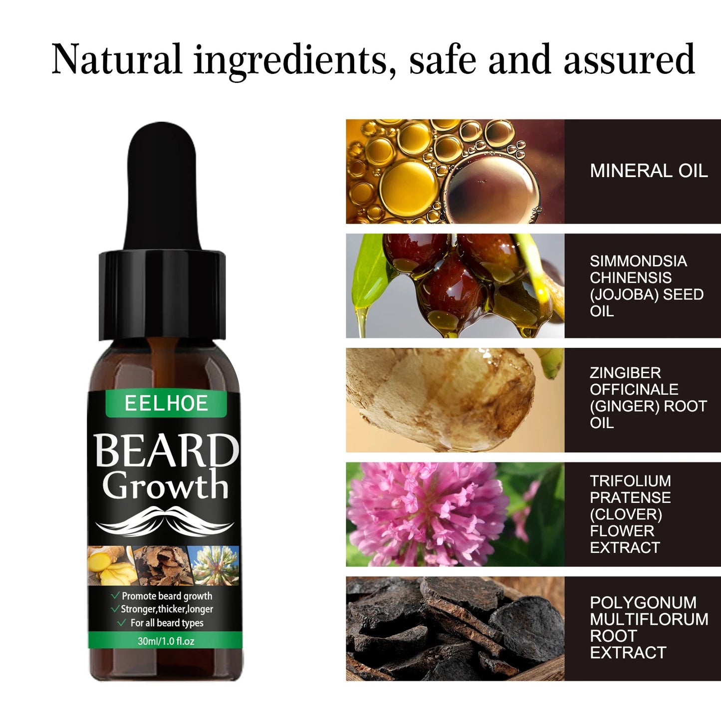 Natural Growth Beard Oil