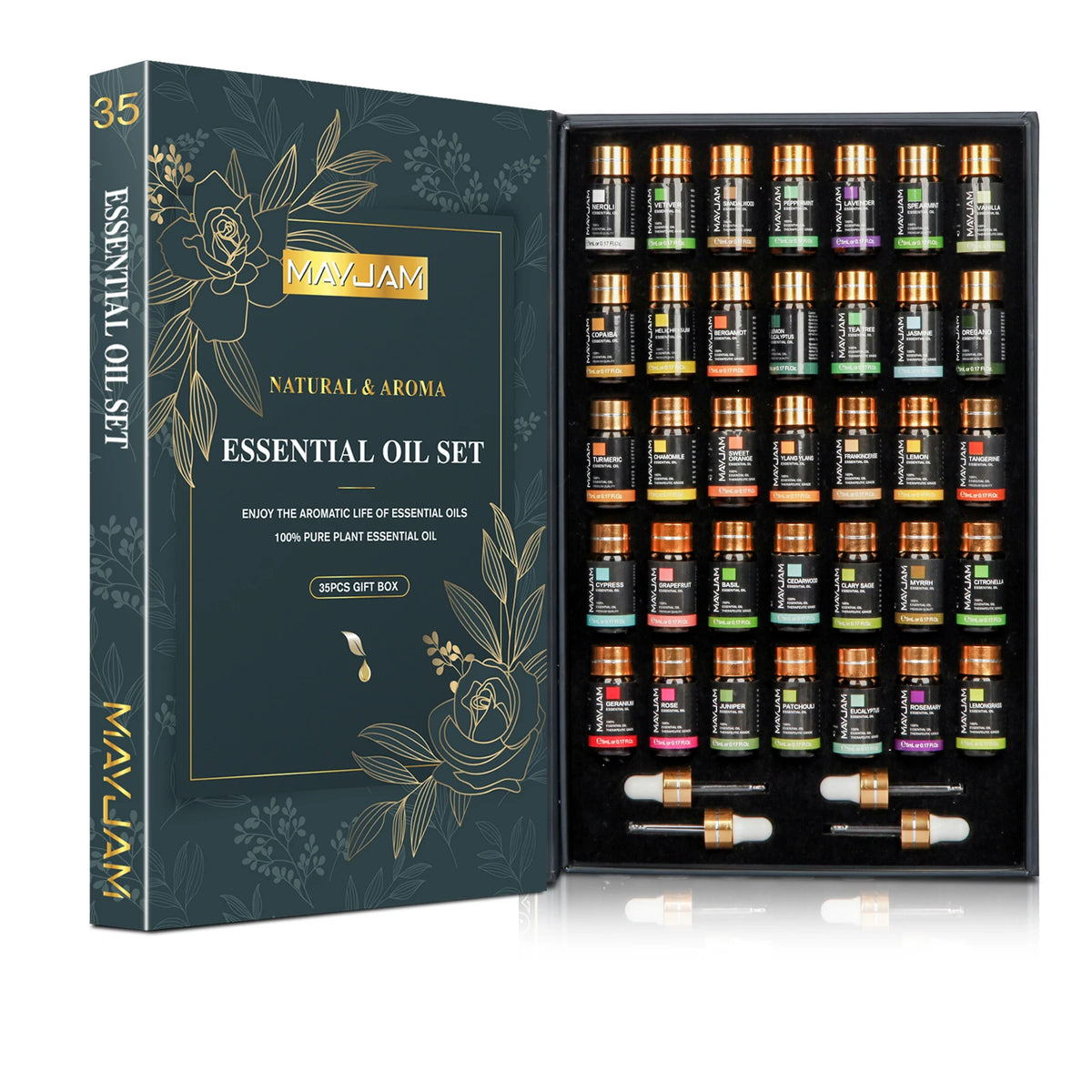 35pcs Essential Oils Set