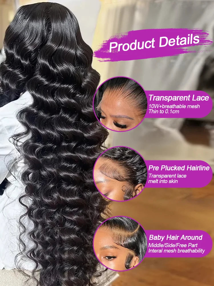 Triple Density Front Wig