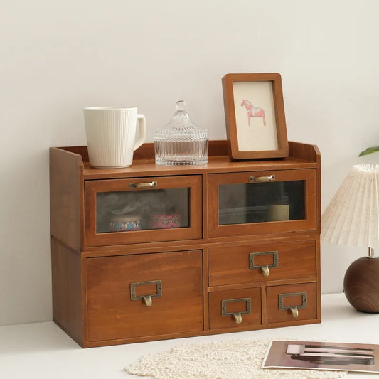 Wood Desktop Organizer