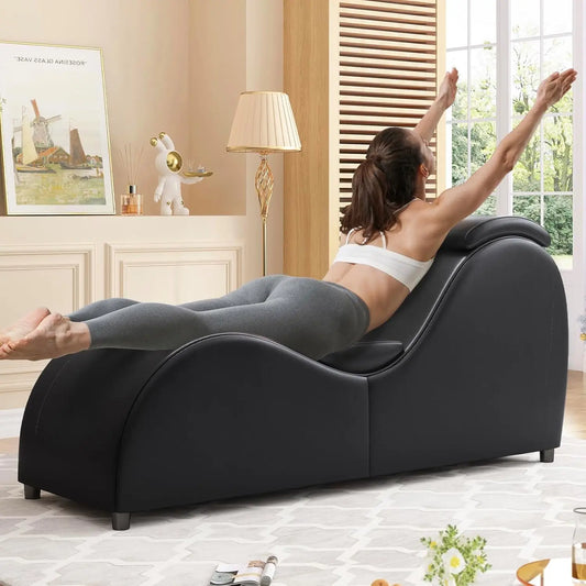 60'' Curved Chaise Lounge Chair
