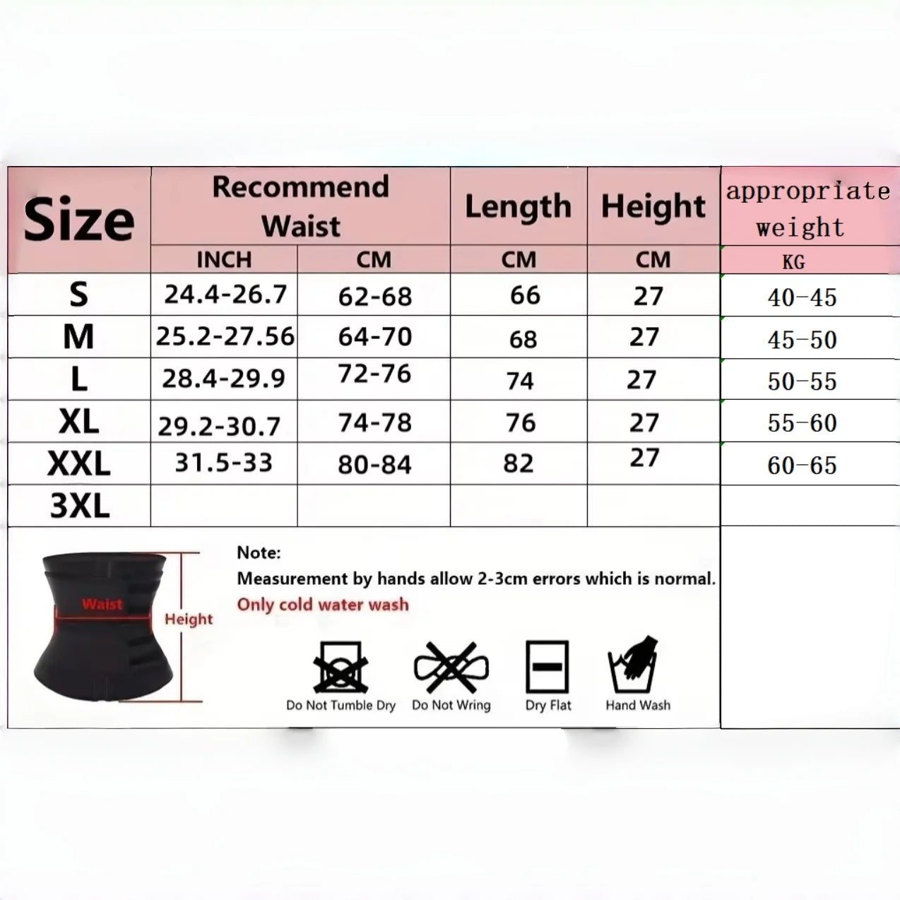 Waist Trainer Body Shaper