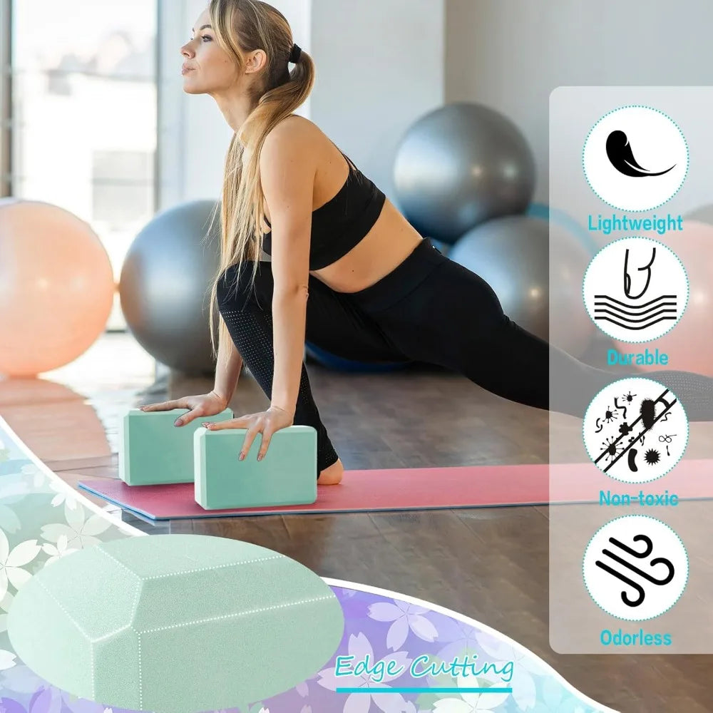 20 Pcs Yoga Blocks Set