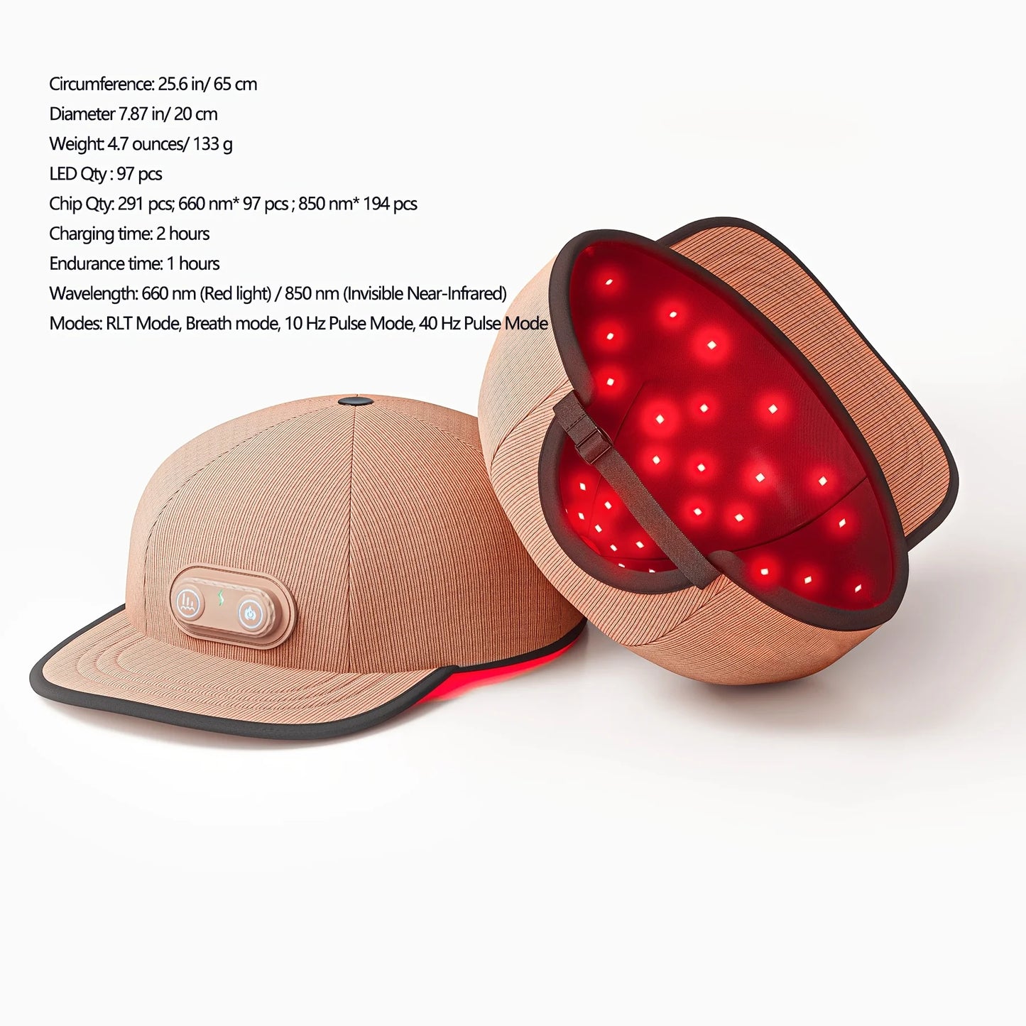 Infrared Light Therapy Hat
