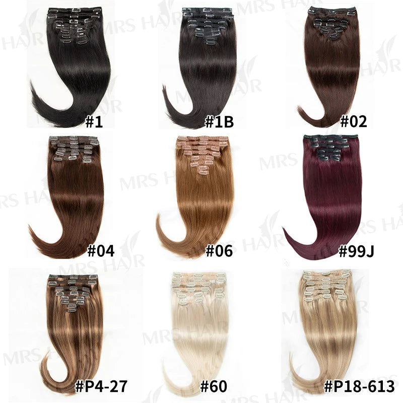 7PCS Clip In Hair Extensions