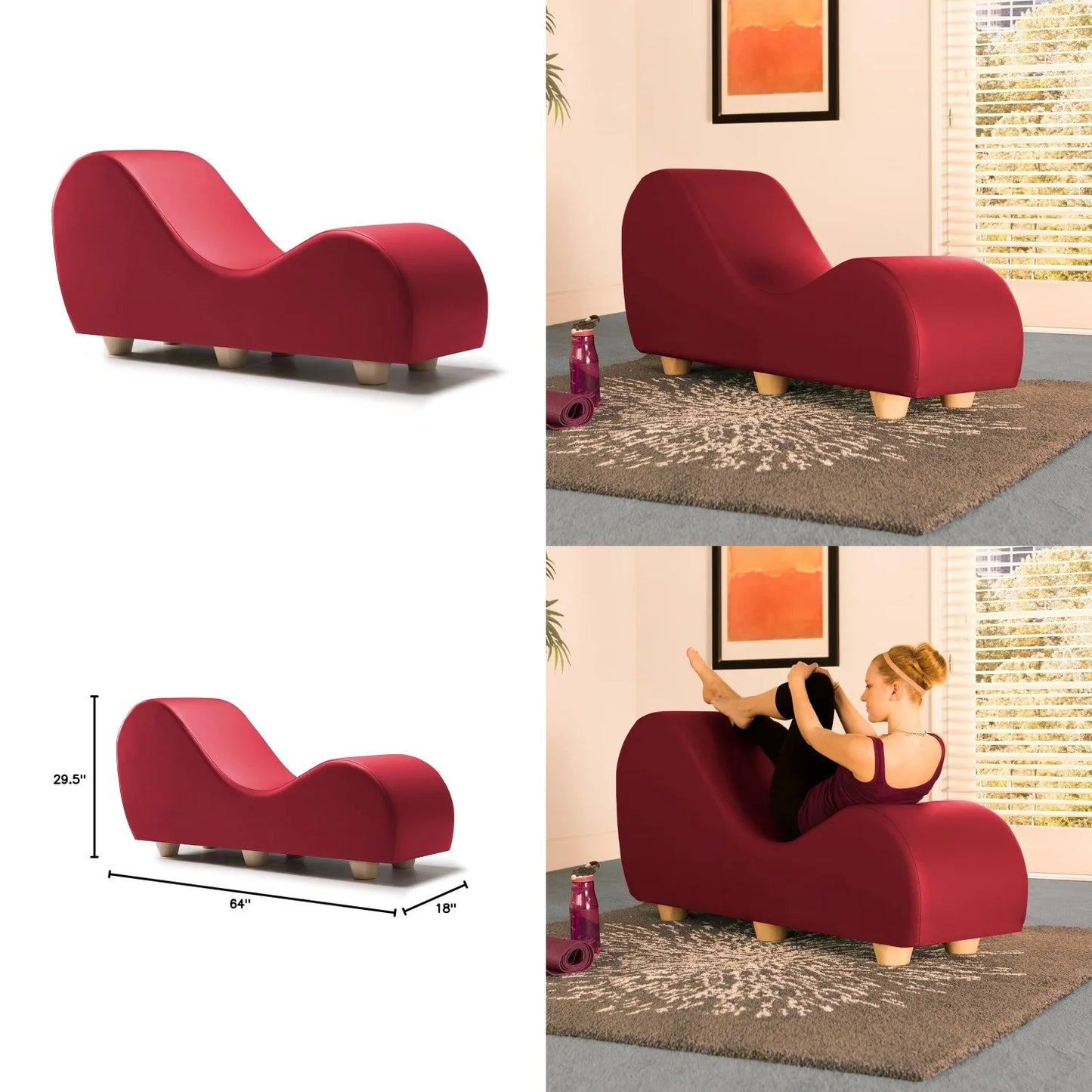 Chaise Lounge Yoga Chair