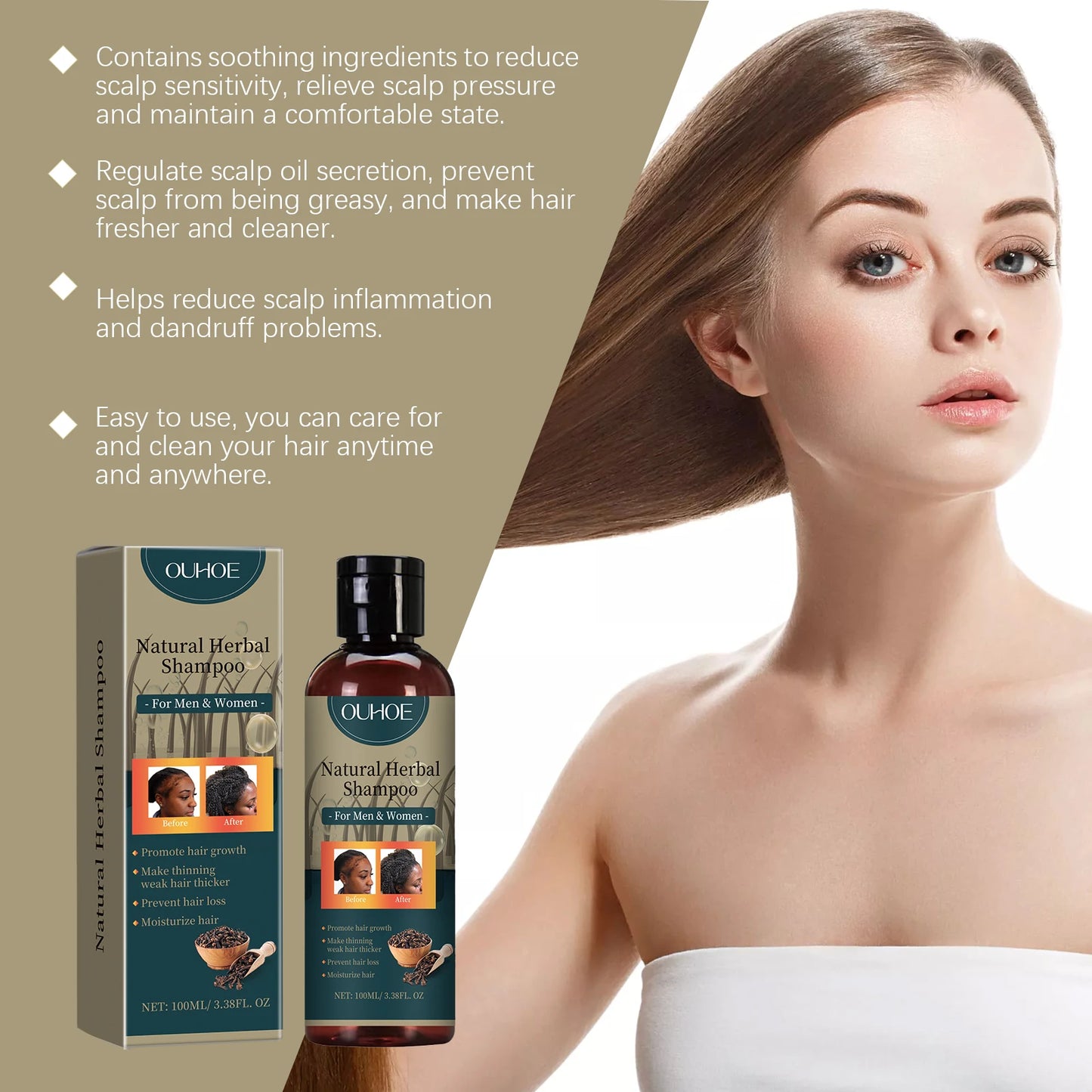 Natural Herbal Shampoo