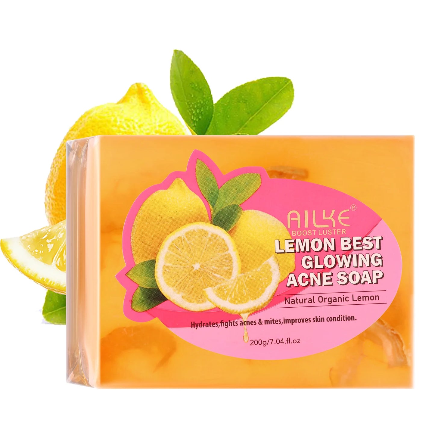 Natural Lemon Soap Bar