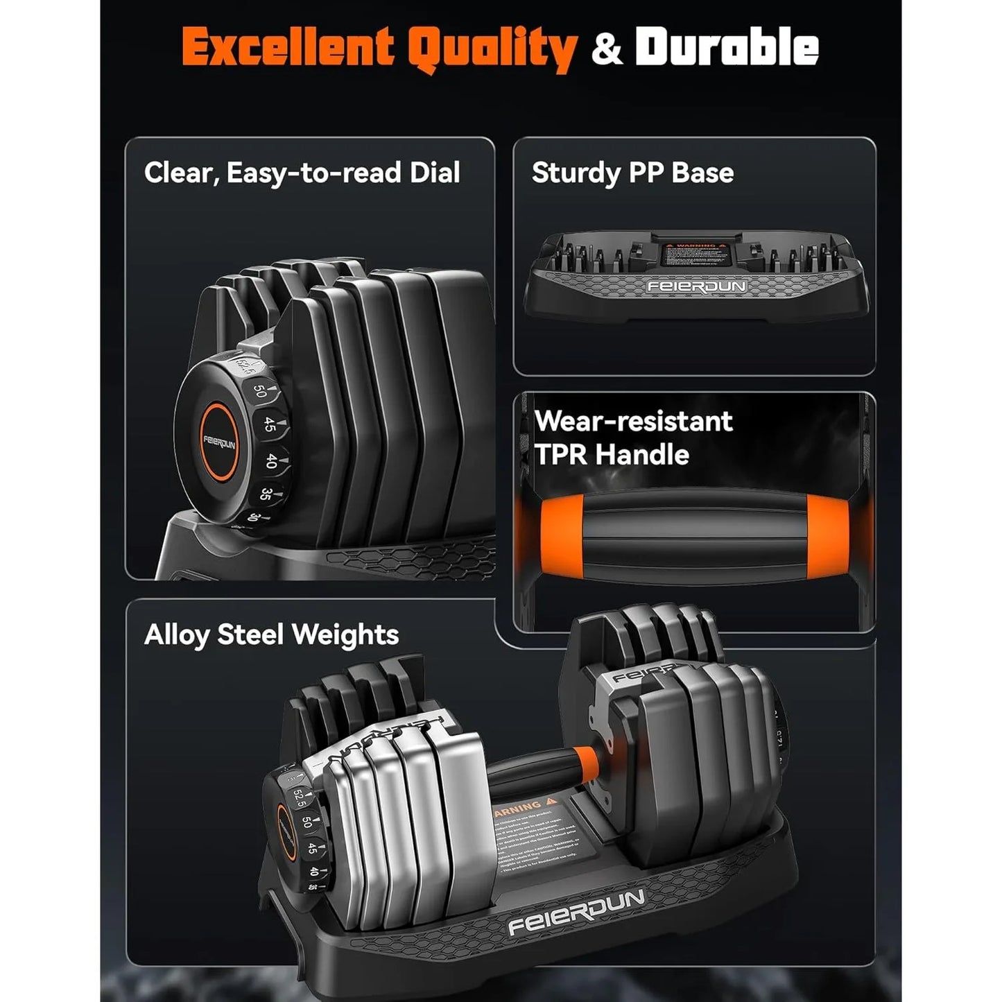 Adjustable Dumbbell Set