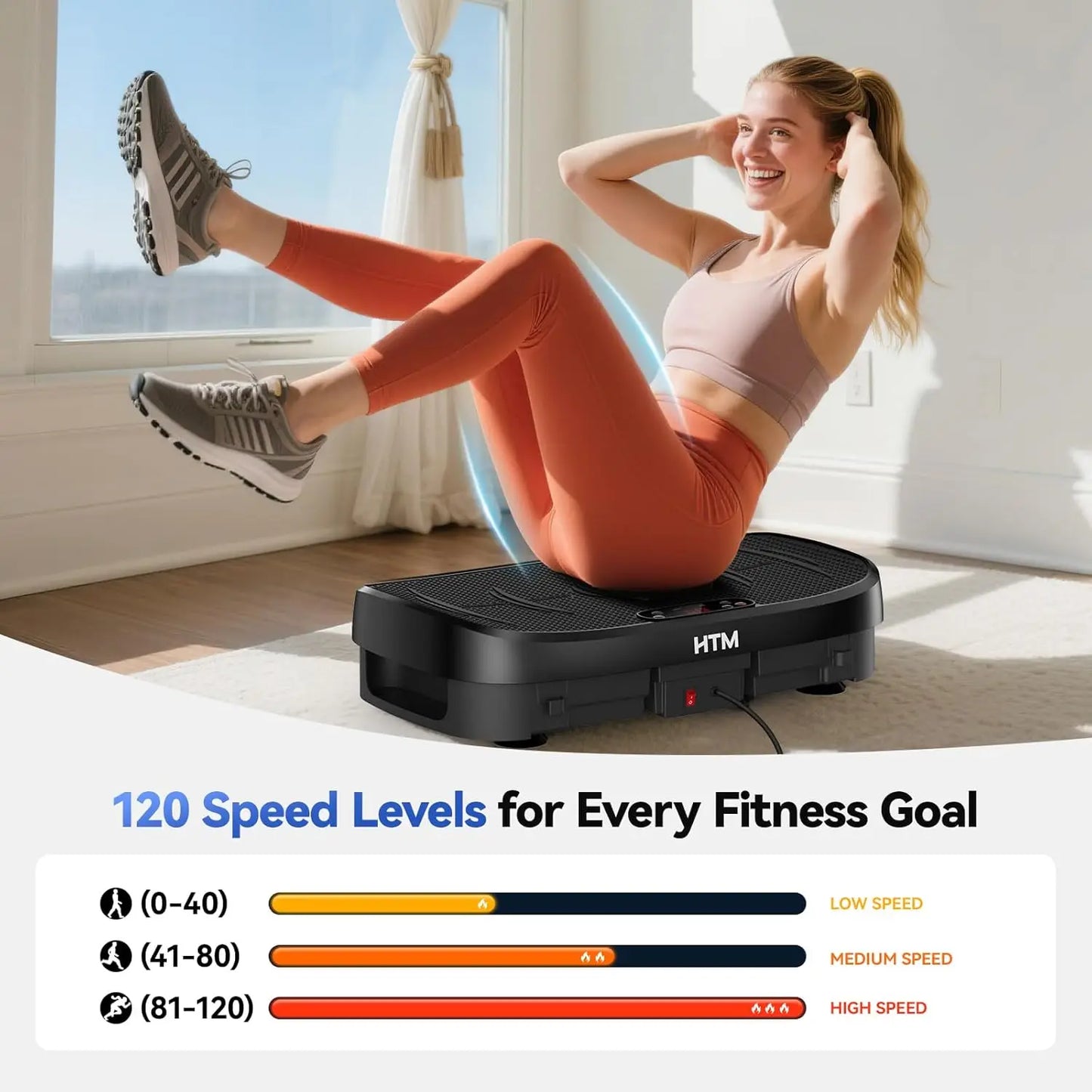Vibration Plate Fitness Trainer