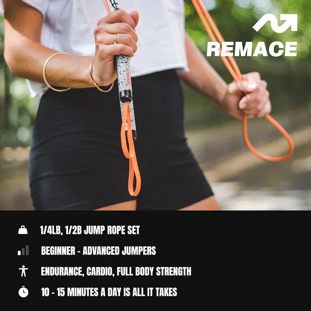 Weighted Jump Rope Set