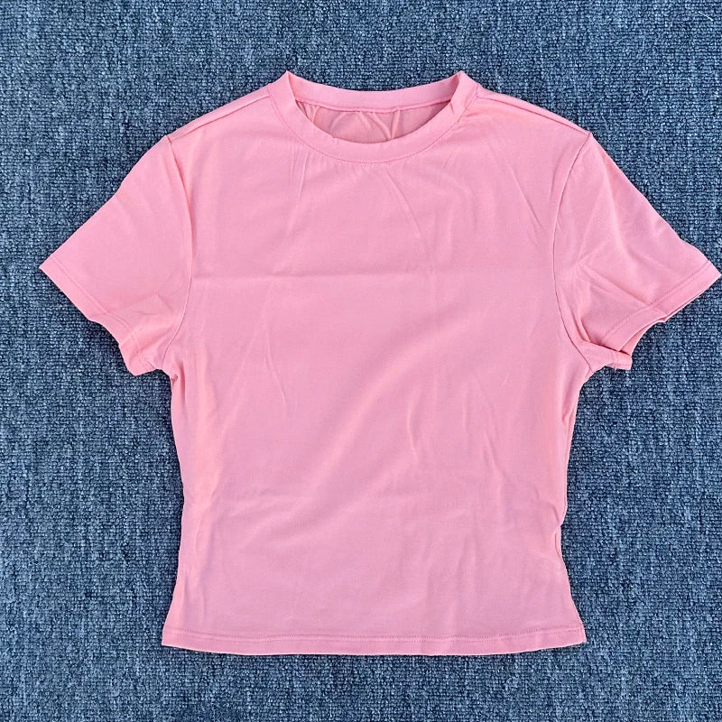 Women Tight Fitting T Shirt