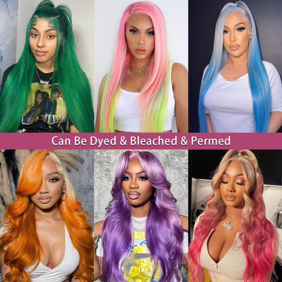 Straight Human Hair Front Wig