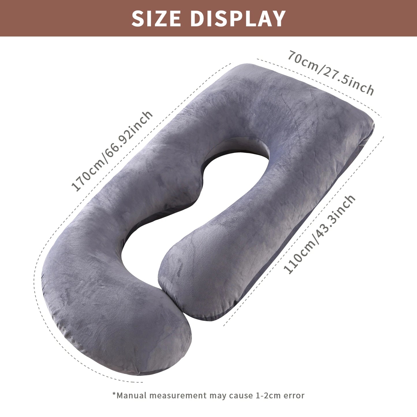 G Shaped Pregnancy Pillow