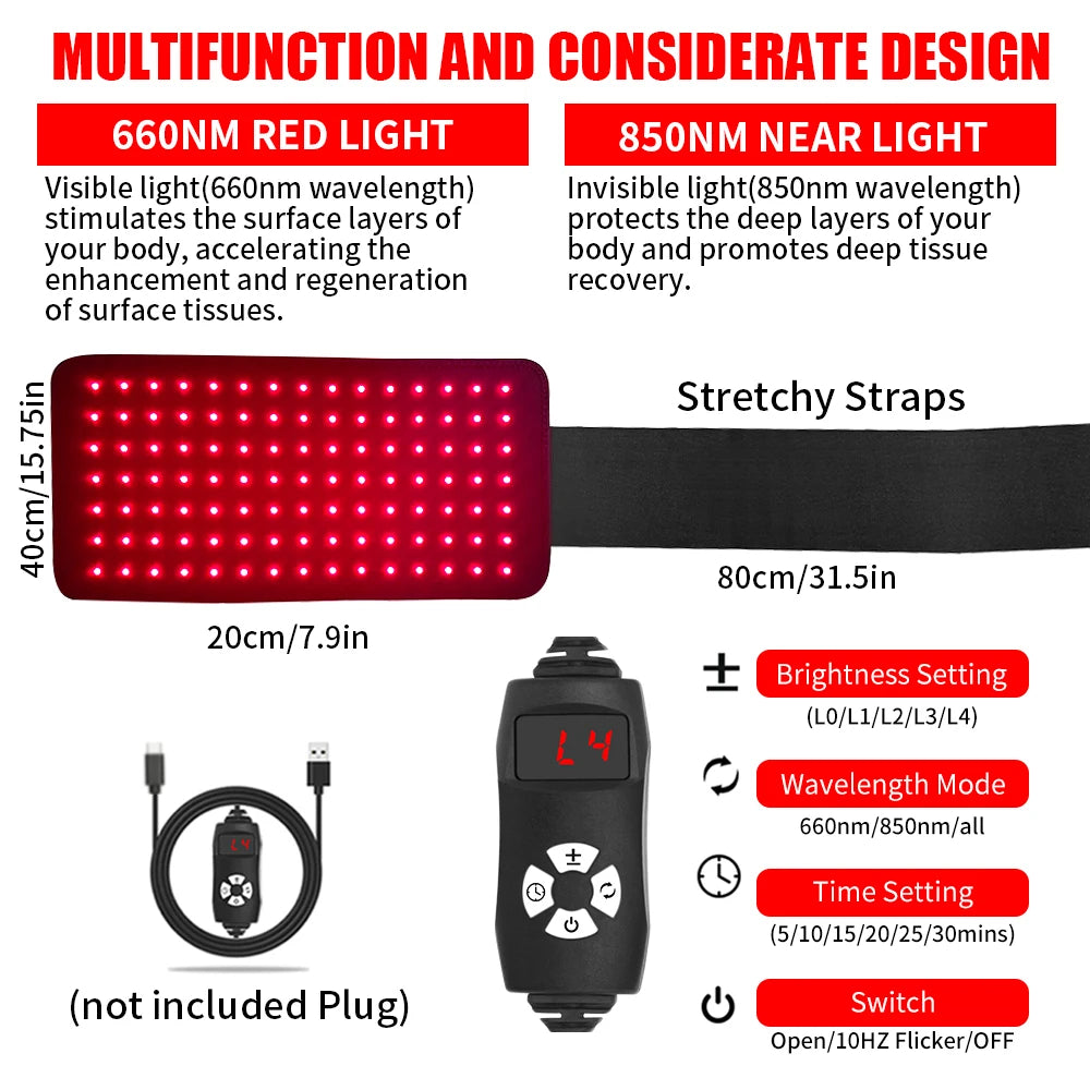 Red Light Therapy Pad