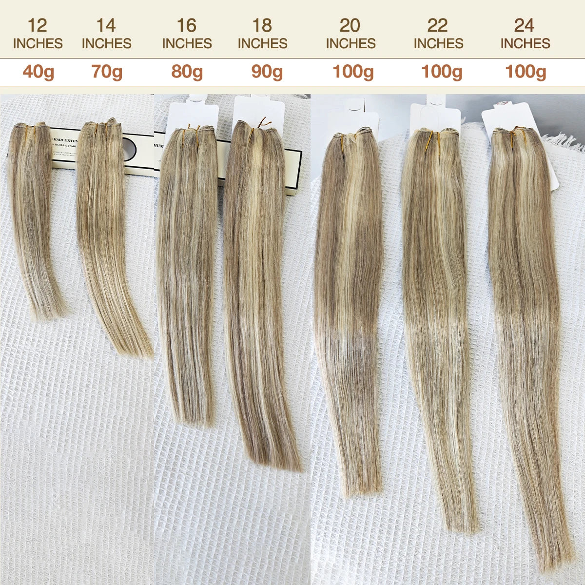 Hair Extensions 12-24 Inch