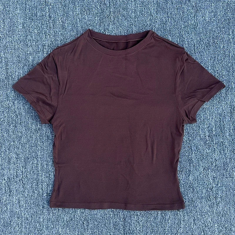 Women Tight Fitting T Shirt