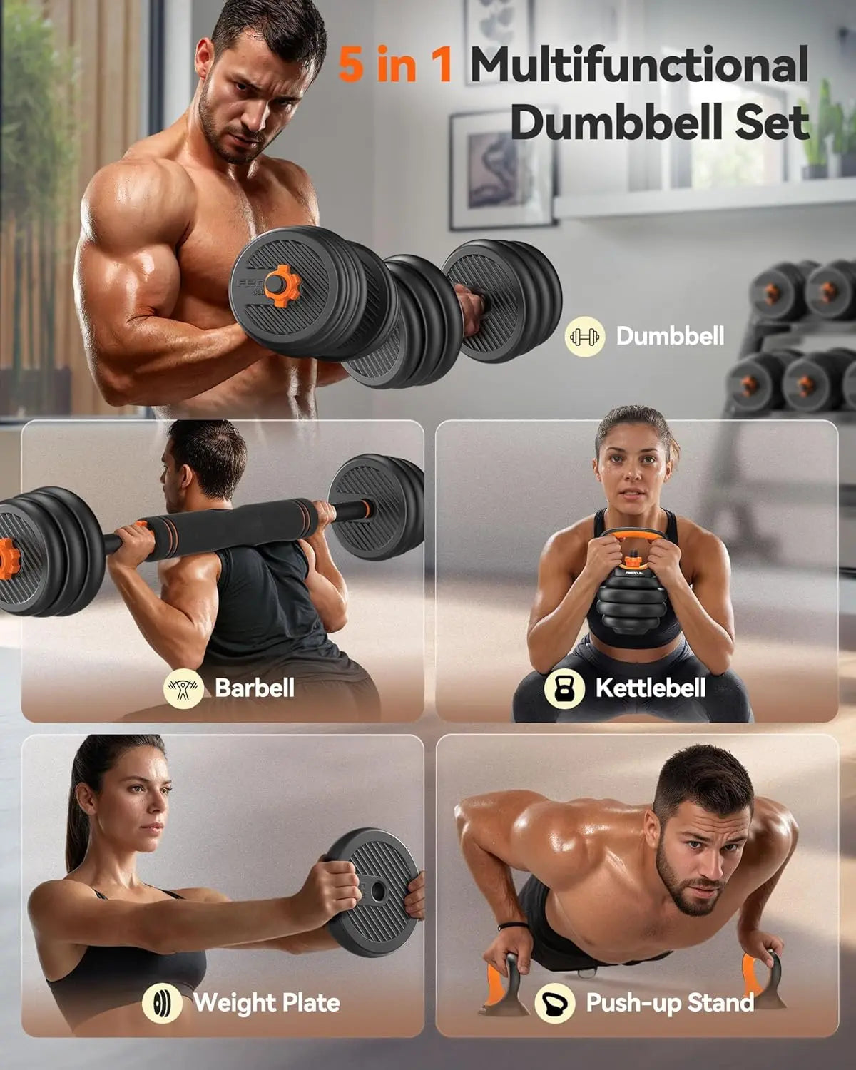 Adjustable Dumbbells
