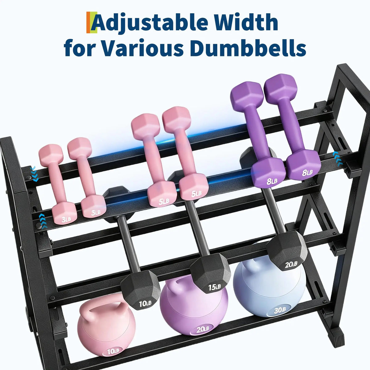 H Frame Dumbbell Rack