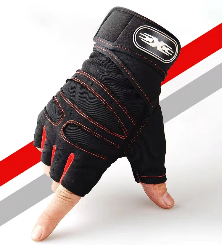 Weight Lifting Half Finger Gloves