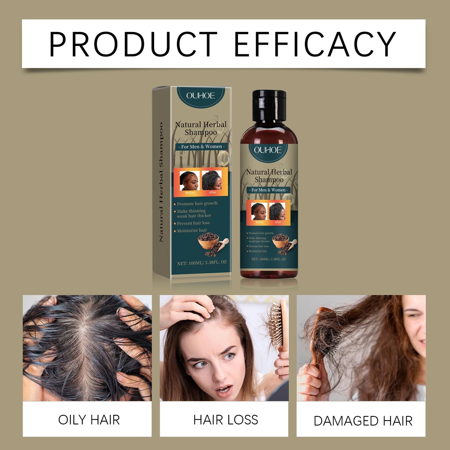 Natural Herbal Shampoo