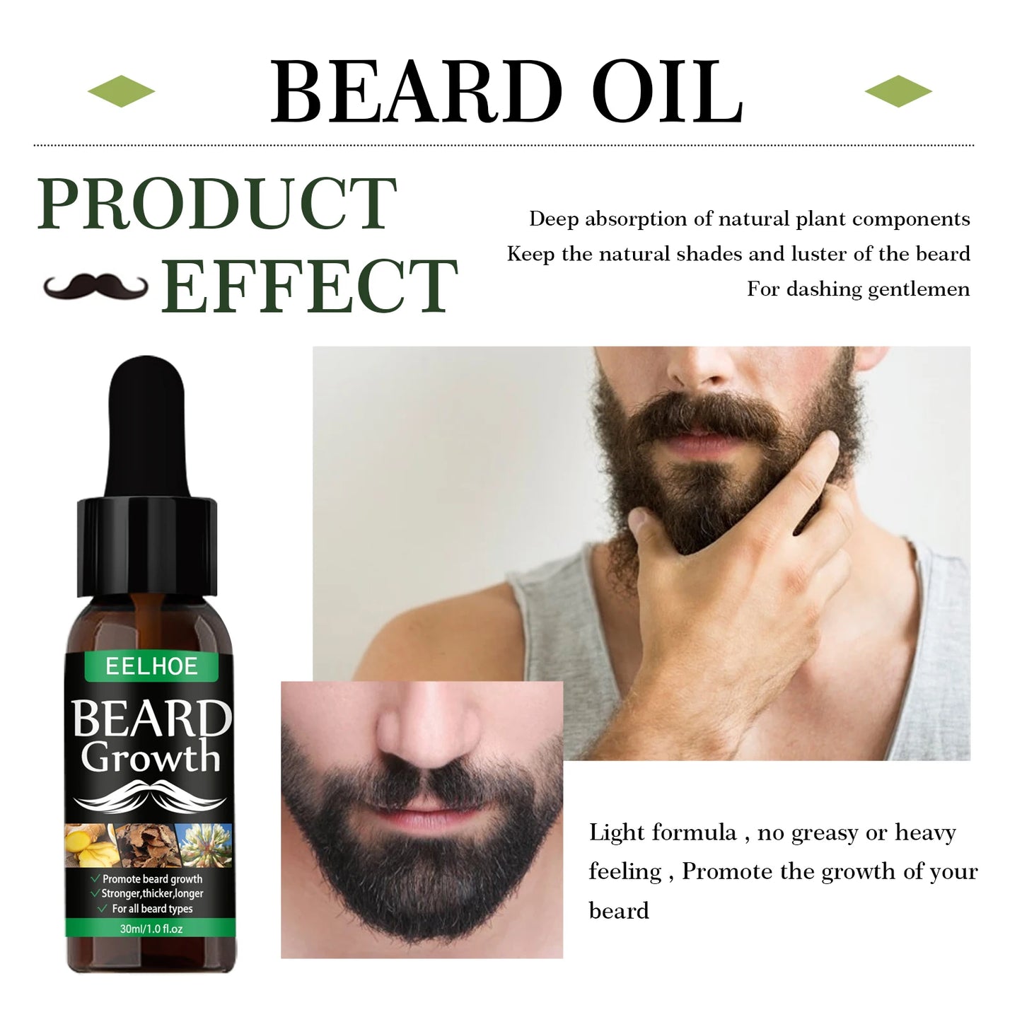 Natural Growth Beard Oil