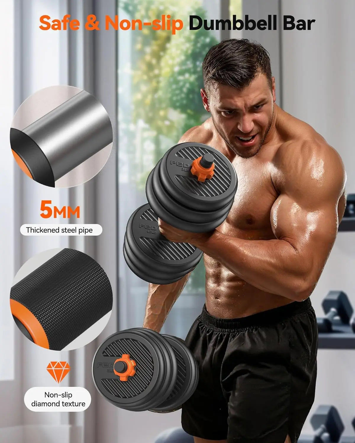 Adjustable Dumbbells