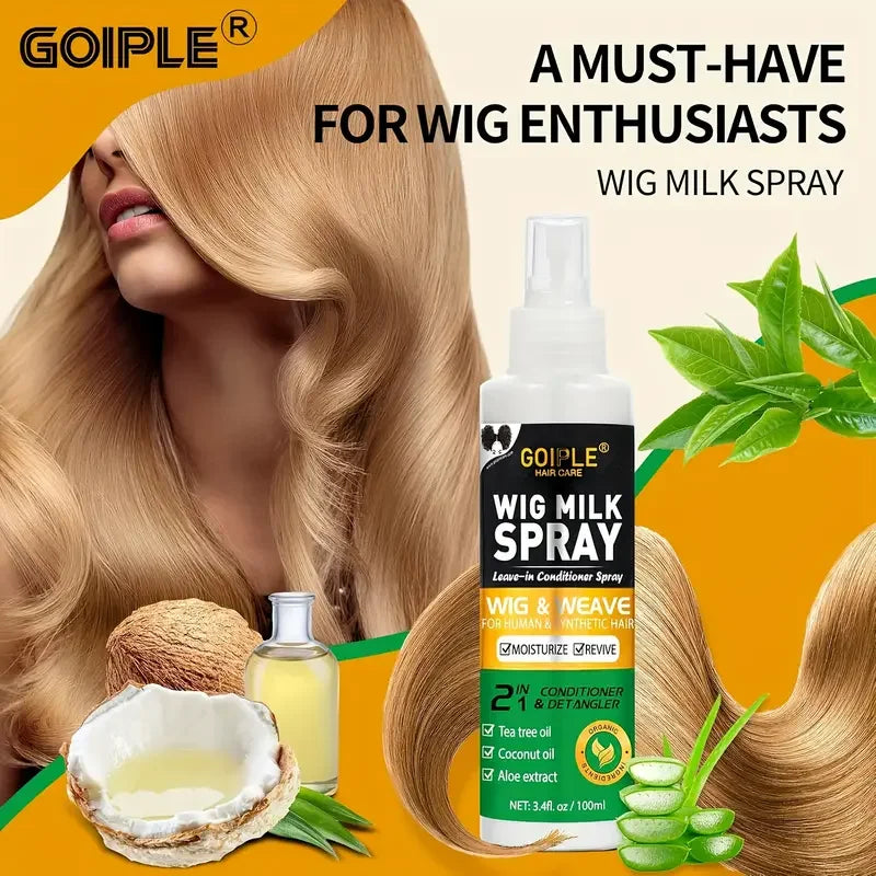 Milk Spray for Synthetic Wigs