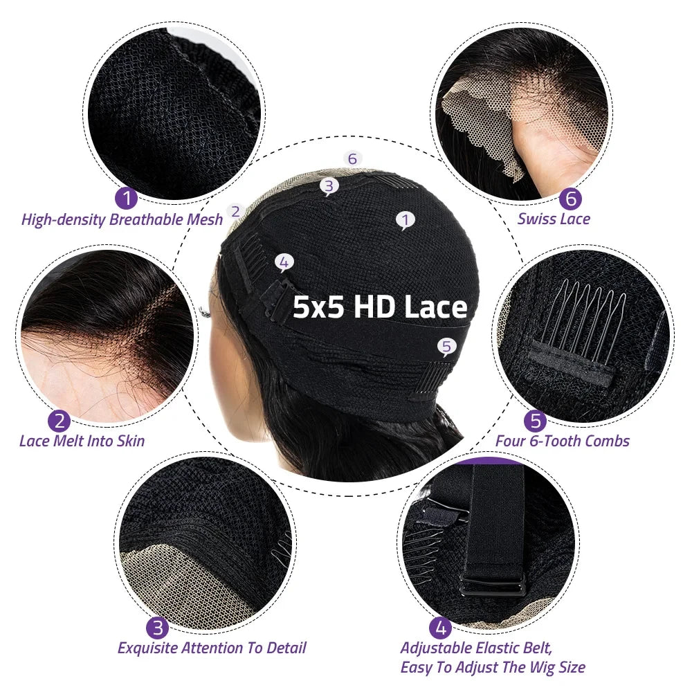Frontal Wig Bone Straight