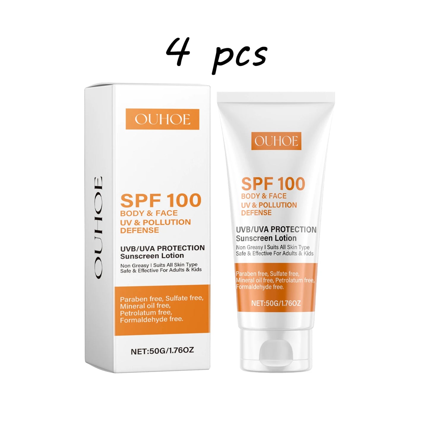 SPF 100 Body Sunblock Cream