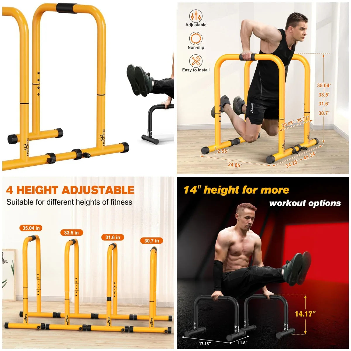 Heavy Duty Push Up Station
