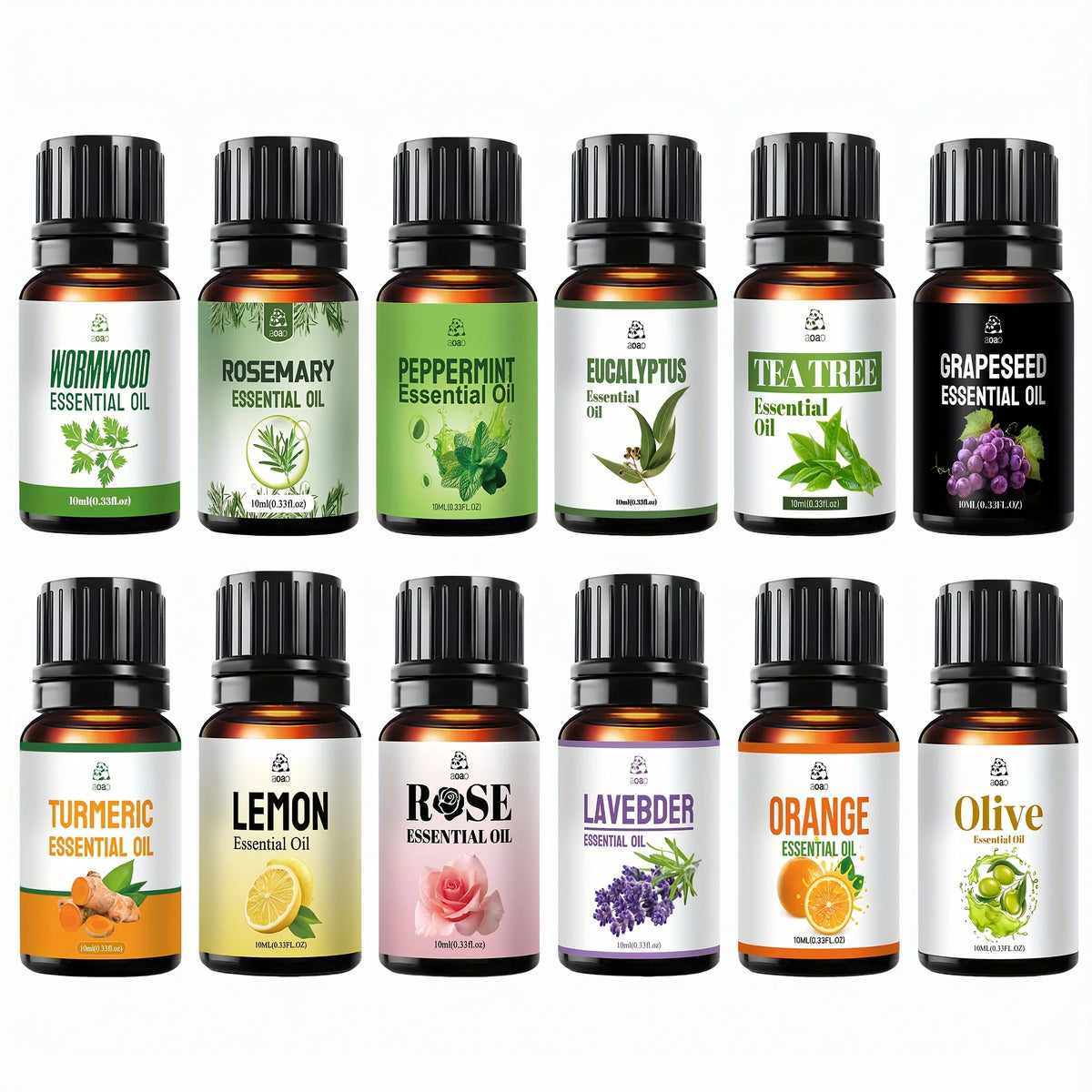 12pc Skin Care Essential Oils