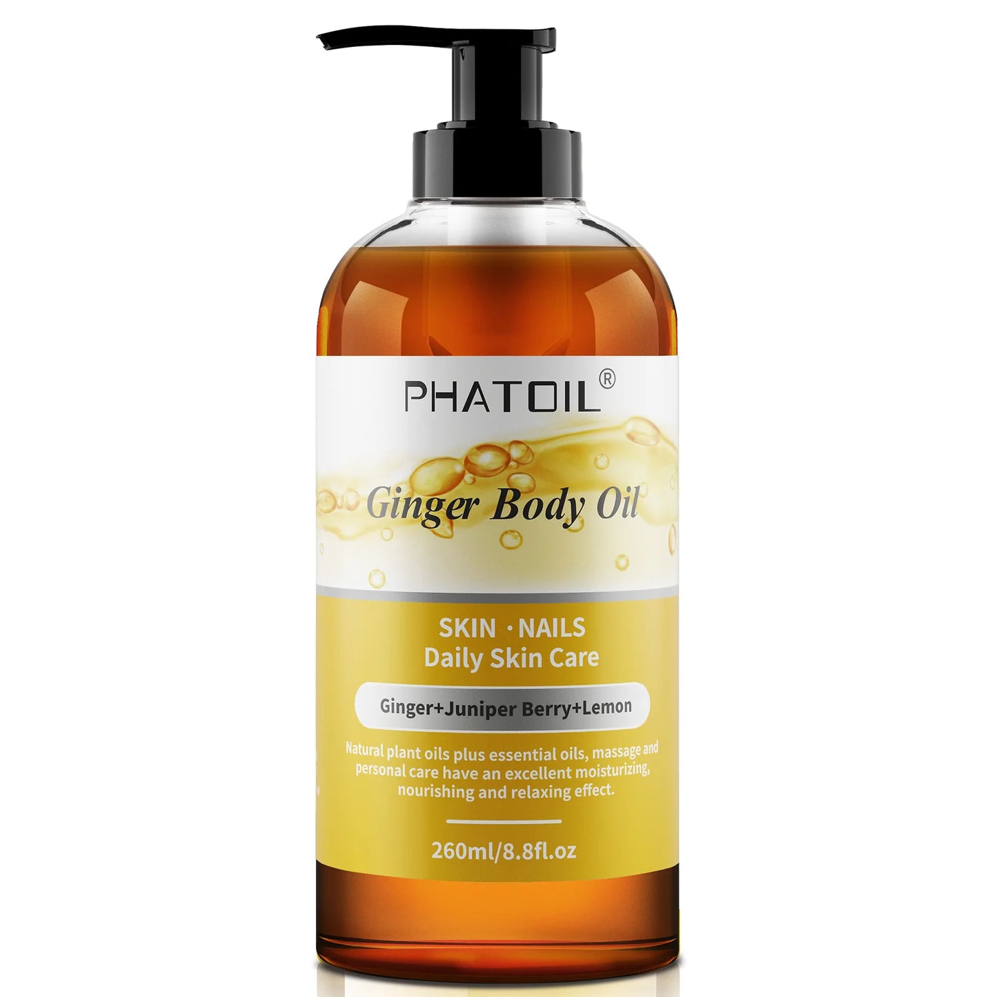 Vanilla Ginger Grapefruit Body Oil
