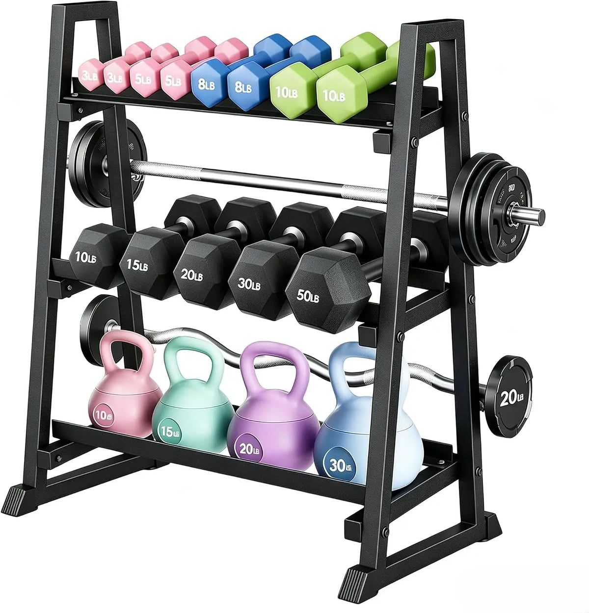 H Frame Dumbbell Rack