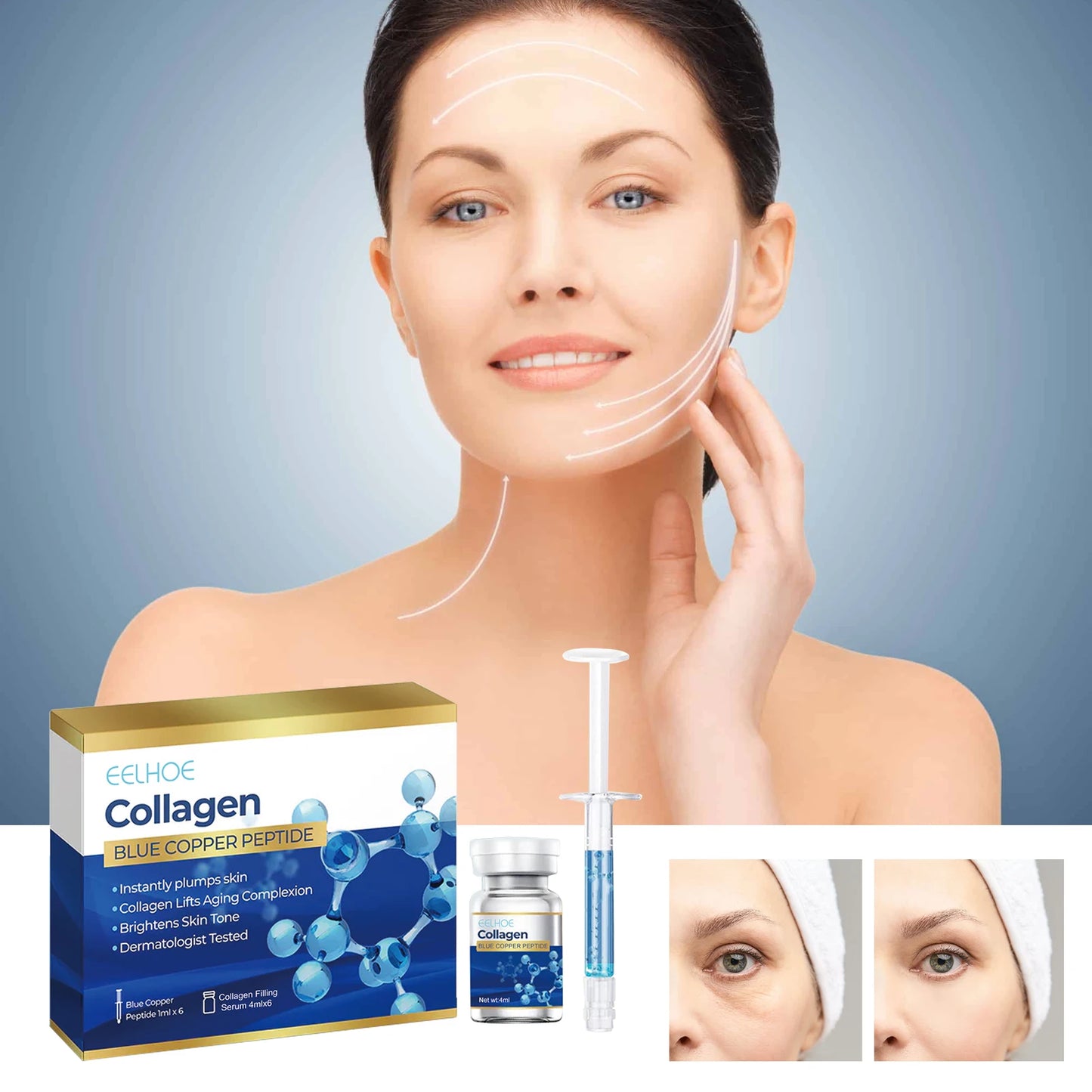 Blue Copper Peptide Essence Set