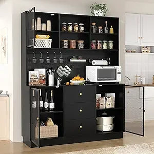 Freestanding Kitchen Hutch